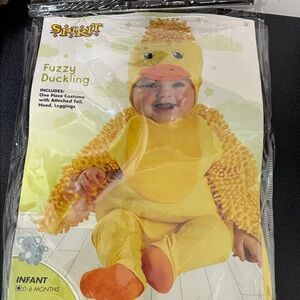 Spirit Yellow Fuzzy Duckling Costume